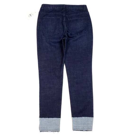 C&V Chelsea & Violet Stacked Hem Skinny Jeans - Picture 3 of 5